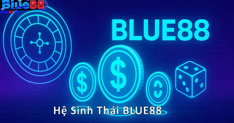 hệ sinh thái giải trí trực tuyến tại BLUE88